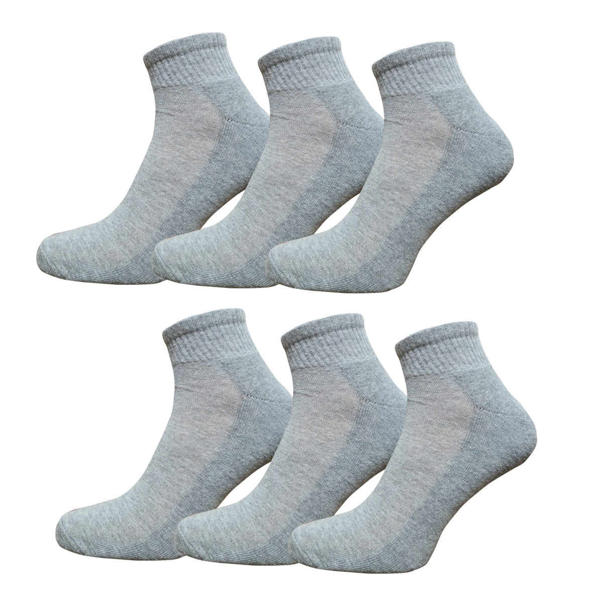 Sportsocke kurzer Schaft grau