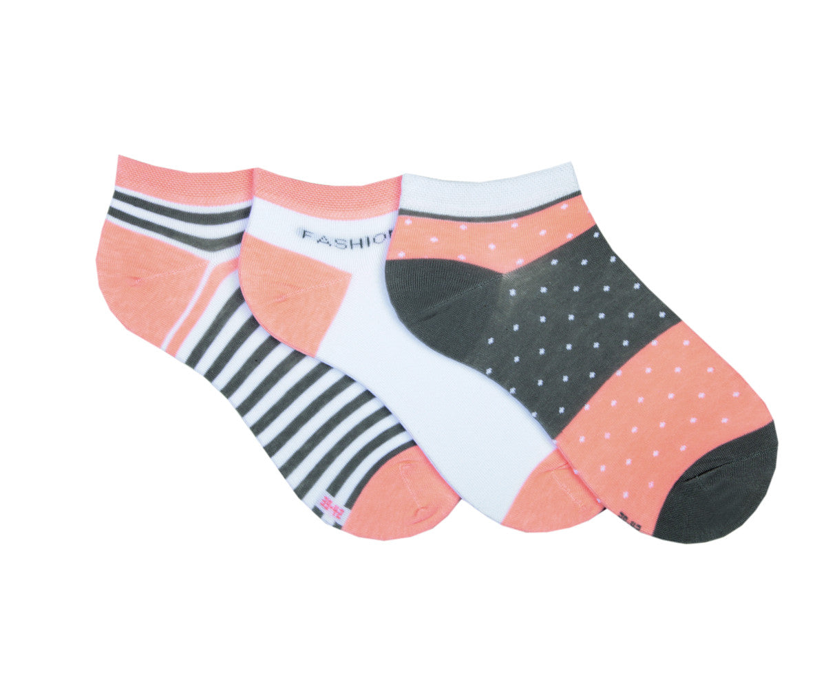 Sneakersocken Ringelmix | 3 Paar
