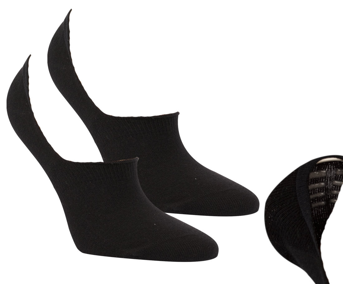 Footies mit Baumwolle schwarz