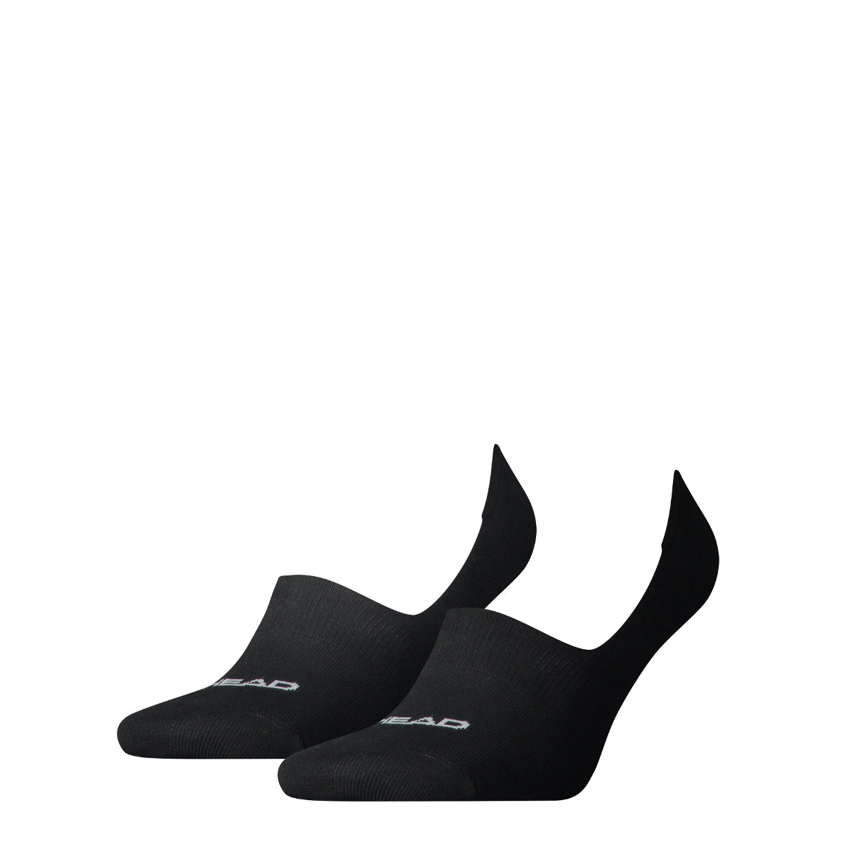 Füsslinge Head unisex schwarz | 2Paar