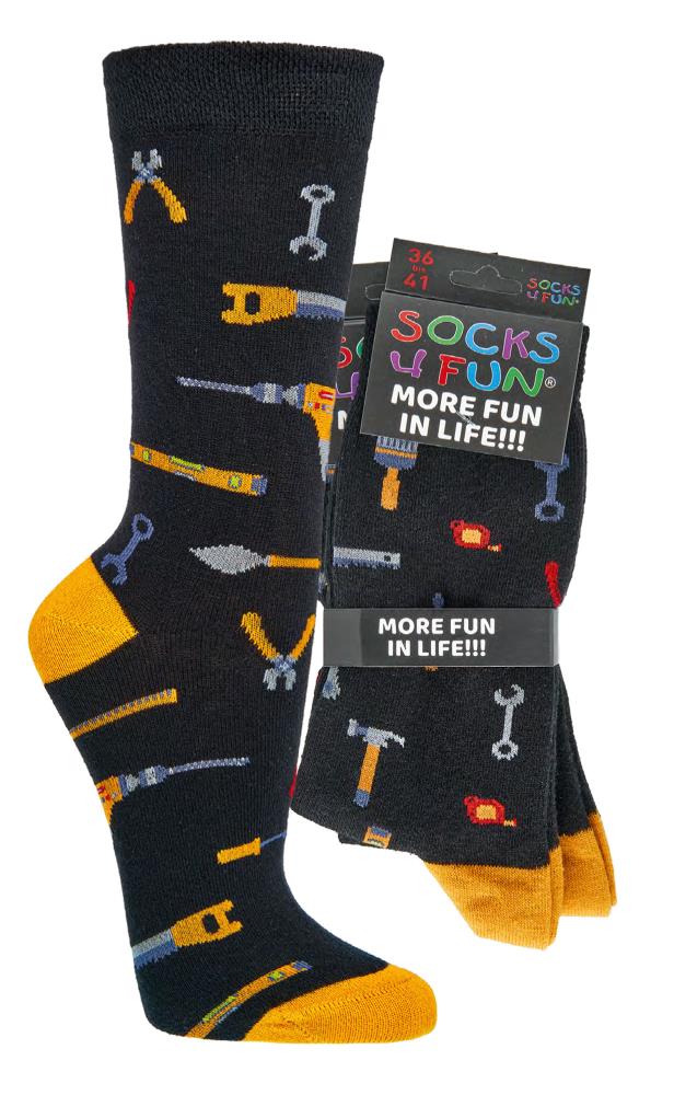Handwerker Spaß Socken | 2 Paar