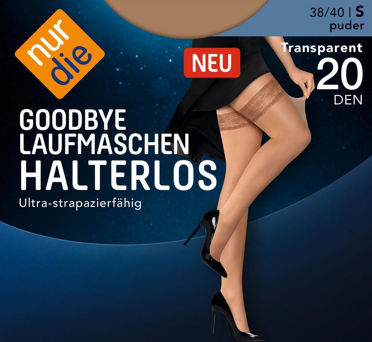Halterlose Strümpfe Goodbye Laufmaschen