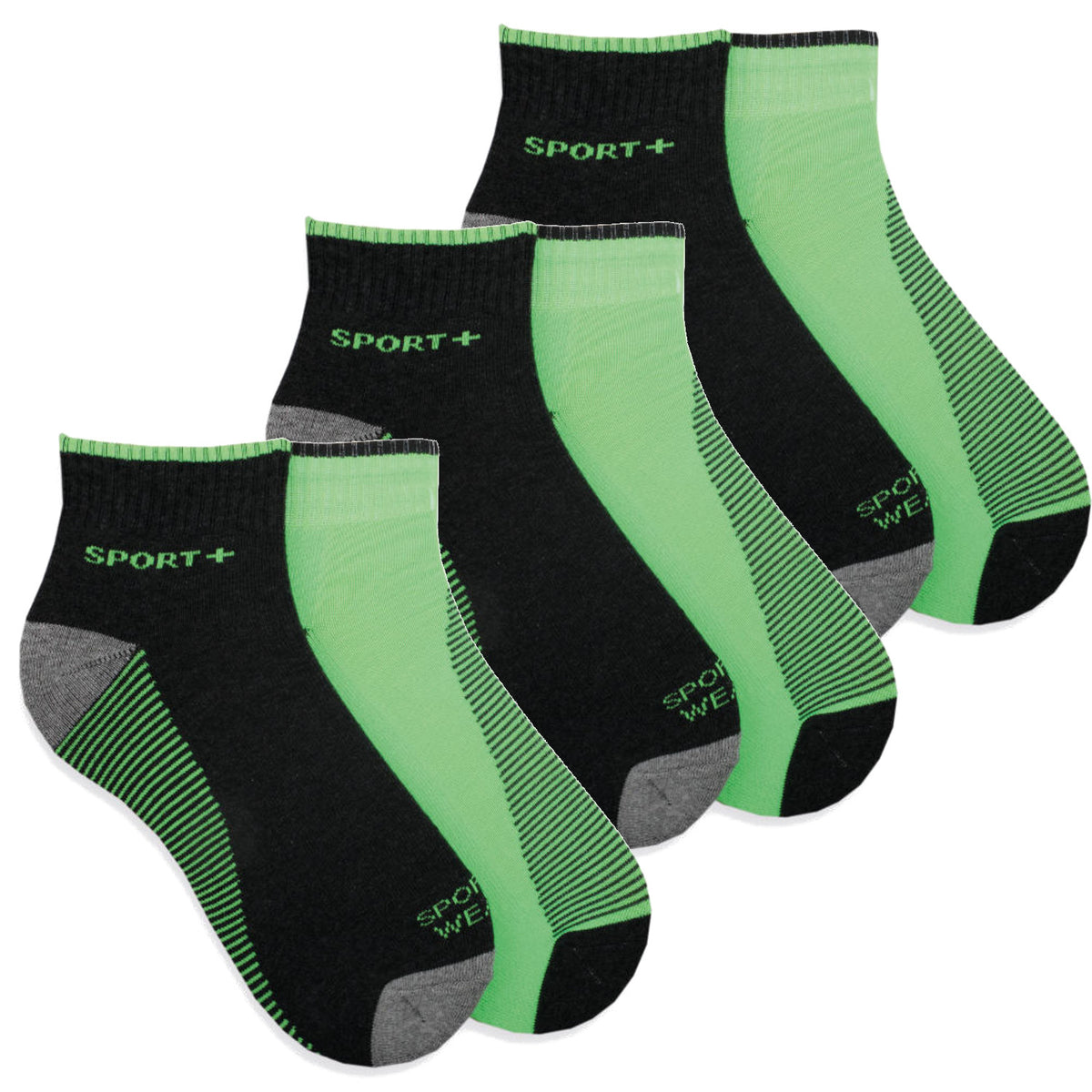 Sneakersocken Sport | 6 Paar
