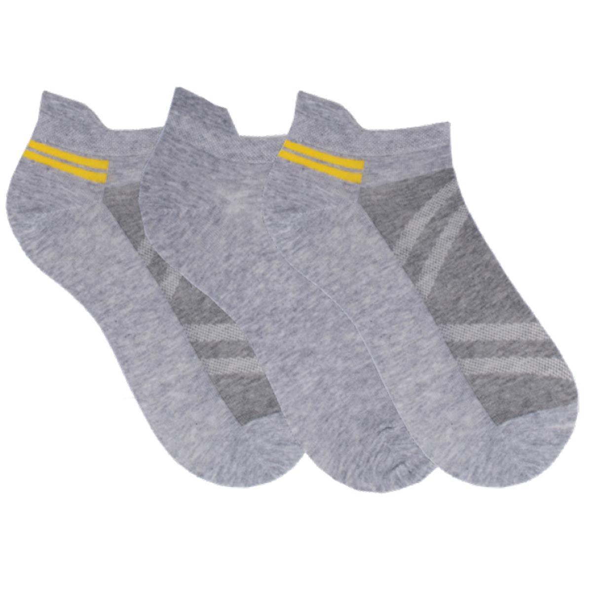 Herren Sneaker Socken mit Fersenlasche | 3 Paar