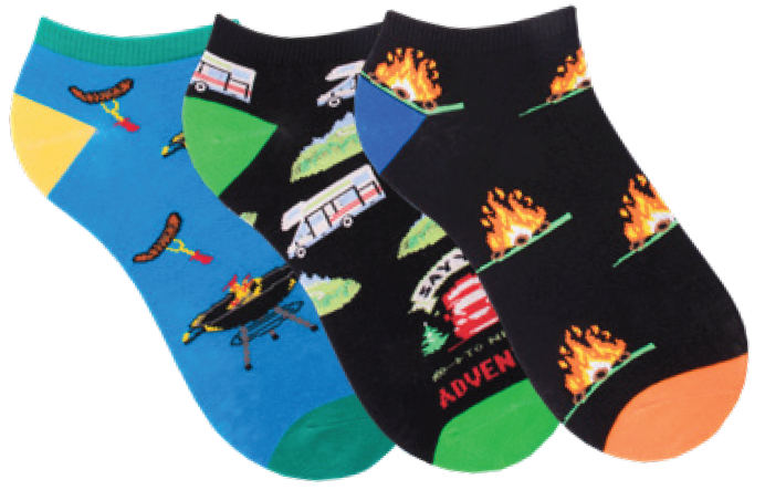 Herren Sneaker Socken mit Motiv | 3Paar 🎁