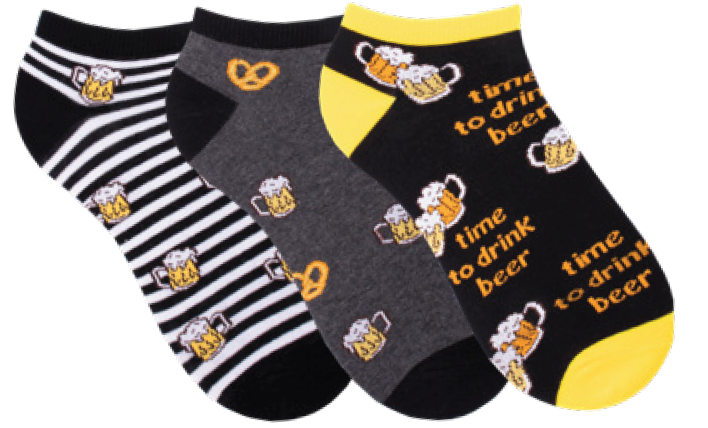 Herren Sneaker Socken mit Motiv | 3Paar 🎁
