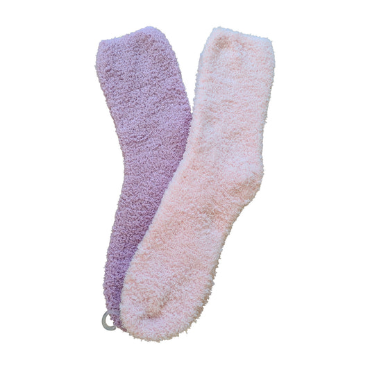 Kuschelsocken Pastellfarben | 2 Paar