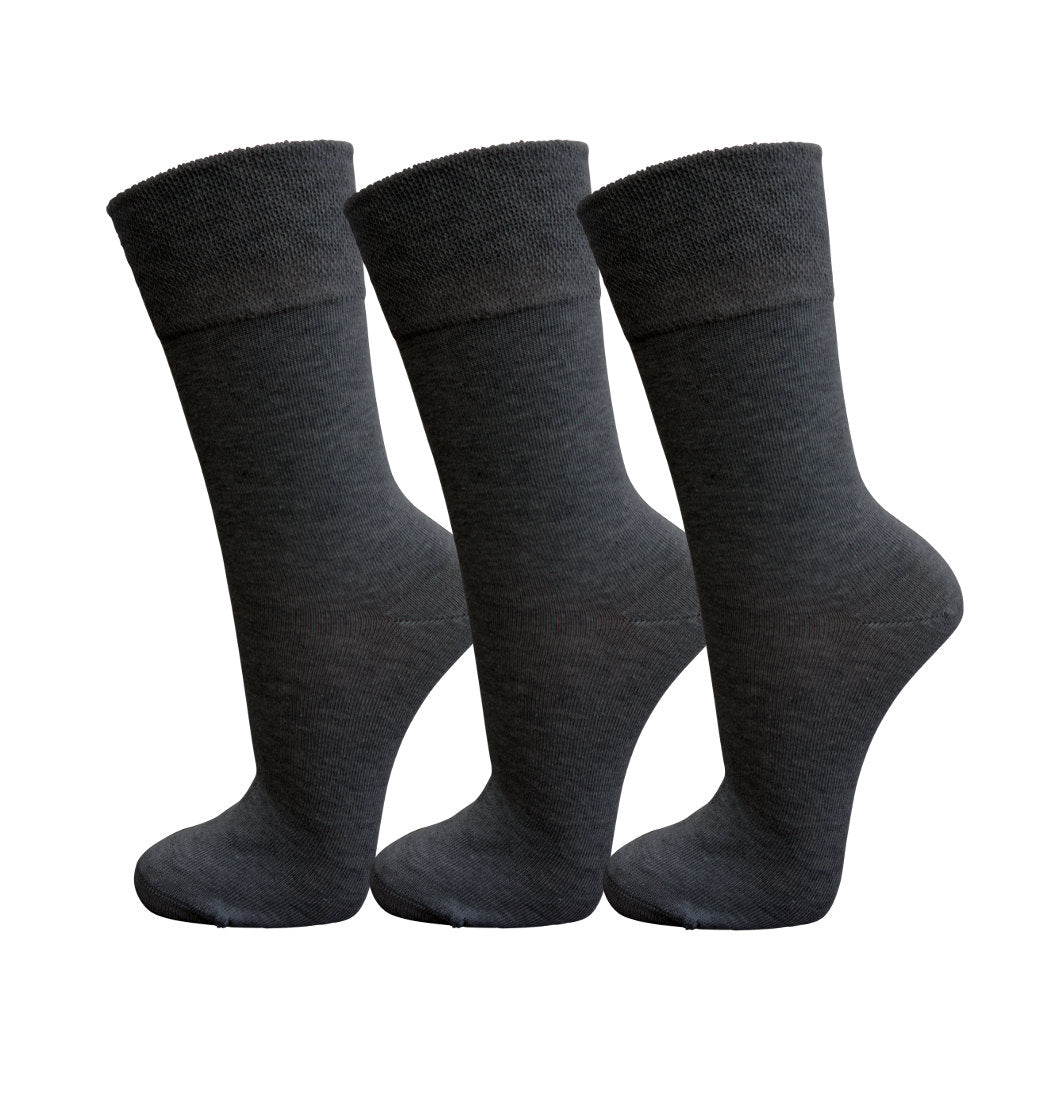 Wellness Socken mit breitem Bund | 3Paar