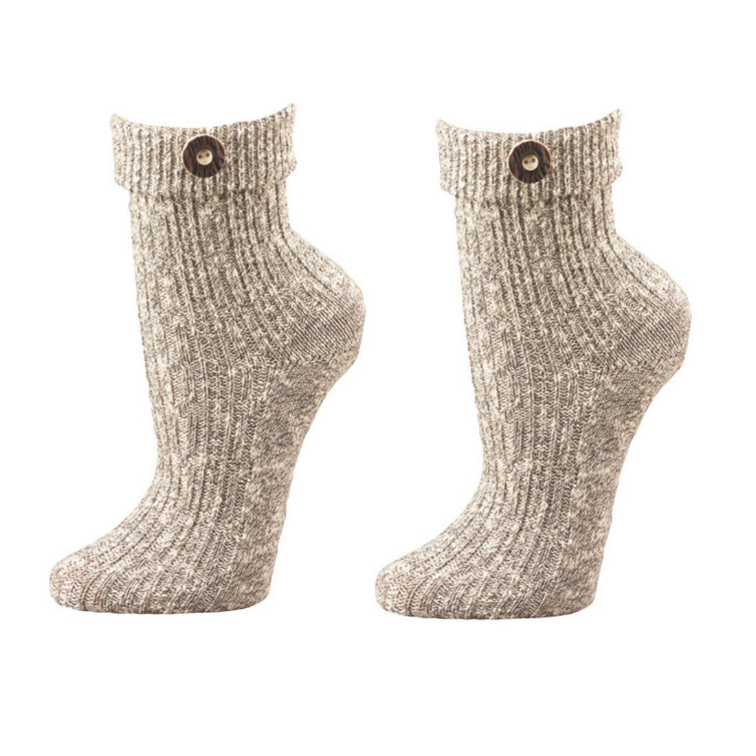 Trachtensocken mit Knöpfen für Herren