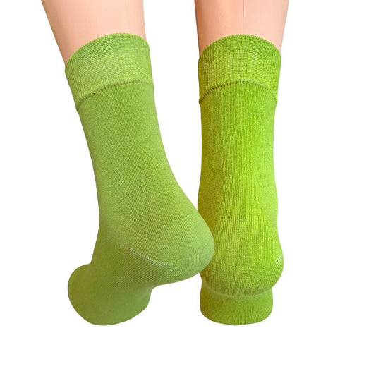 Grüne Socken (apfelgrün) | 2Paar