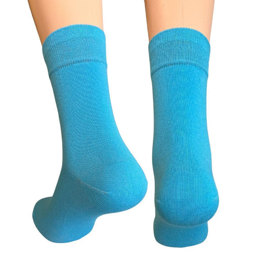 Diese hellblauen Socken setzen ein stilvolles Statement! | 3Paar
