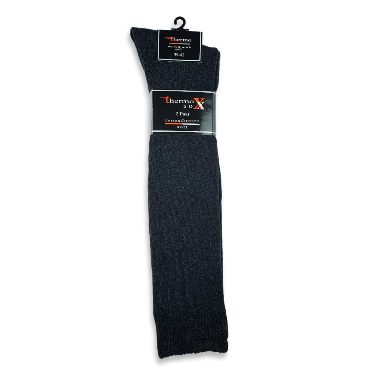 Thermo Kniestrümpfe mit Softbund | 2Paar