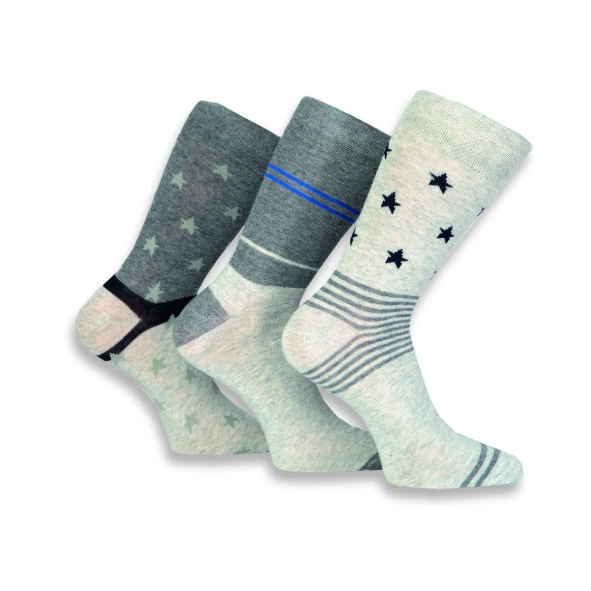 Gemusterte Socken | 3 Paar