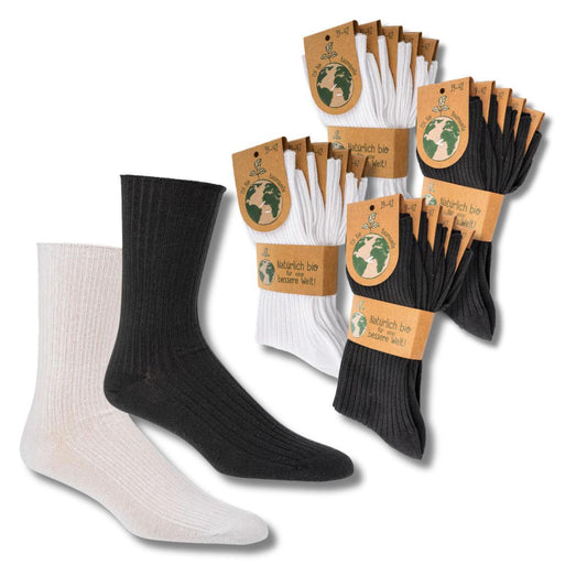 Biosocken aus Bio-Baumwolle | 10Paar