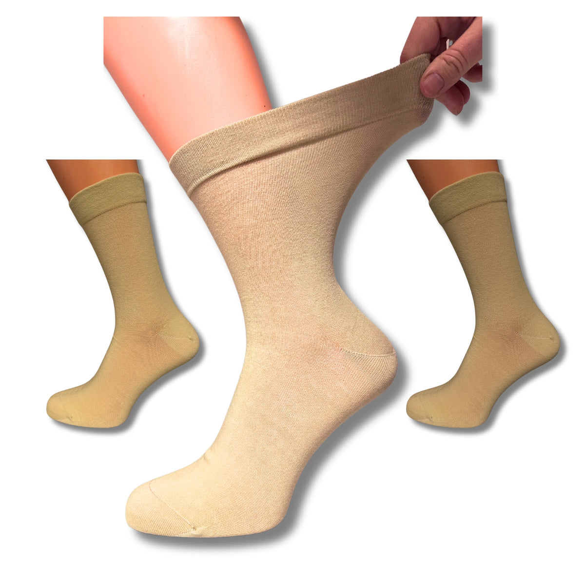 Diabetikersocken extra weit | 3 Paar