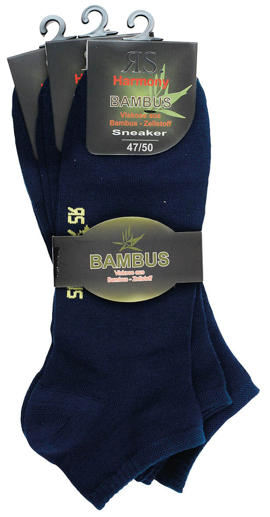 XXL Bambus Sneakersocken marine