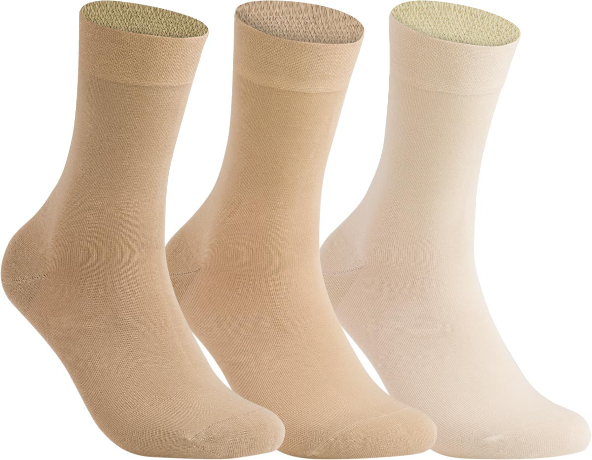 Herrensocken kurzer Schaft Softbund | 3 Paar