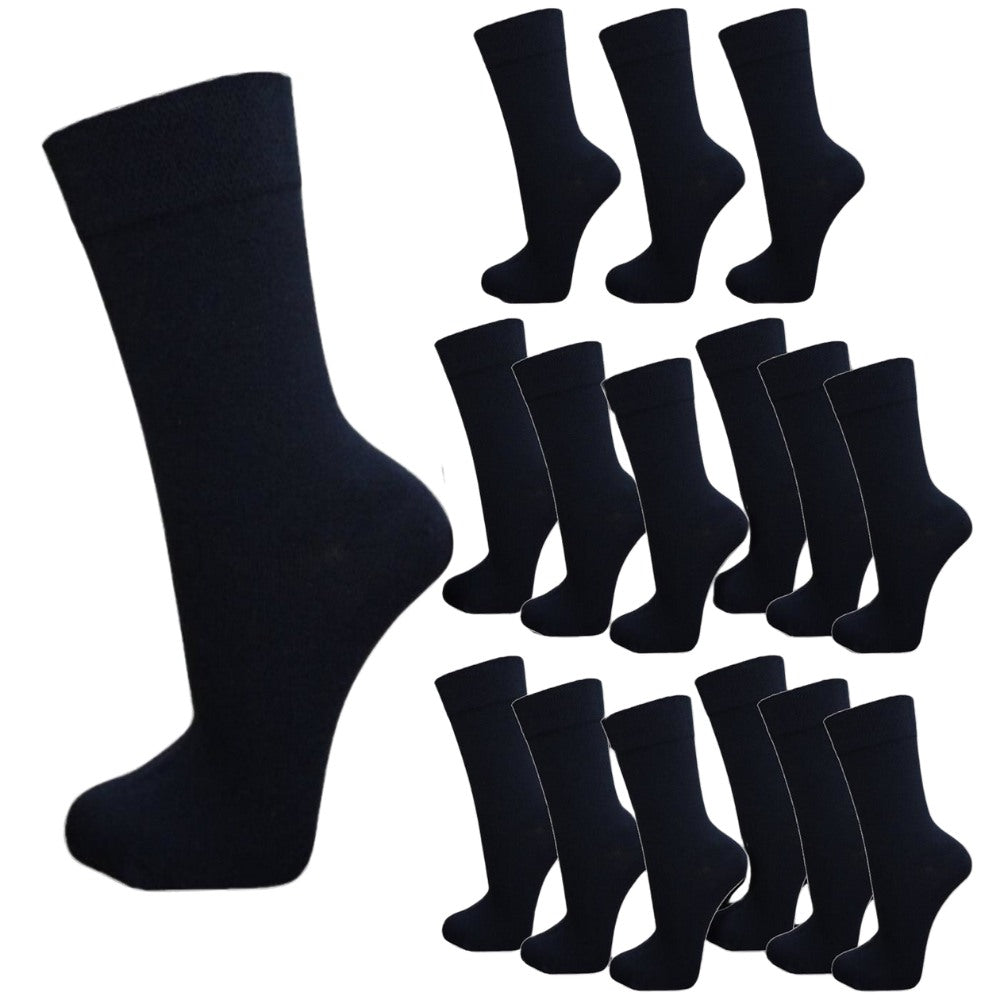 Nachhaltige 100% Baumwollsocken für Herrenfüße | Sparpack