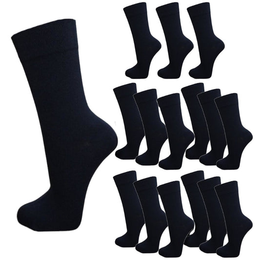 Nachhaltige 100% Baumwollsocken für Herrenfüße | Sparpack