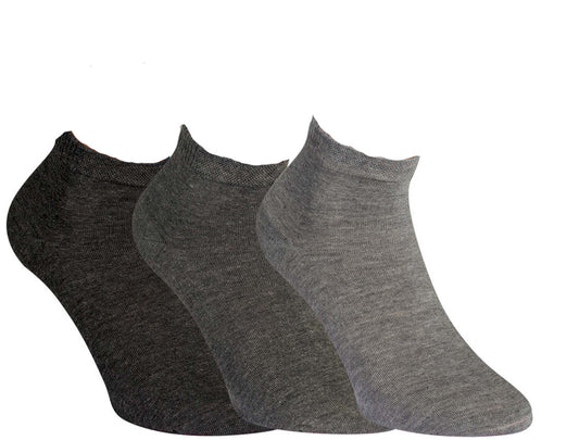 Kurzsocken Herren grau | 6Paar