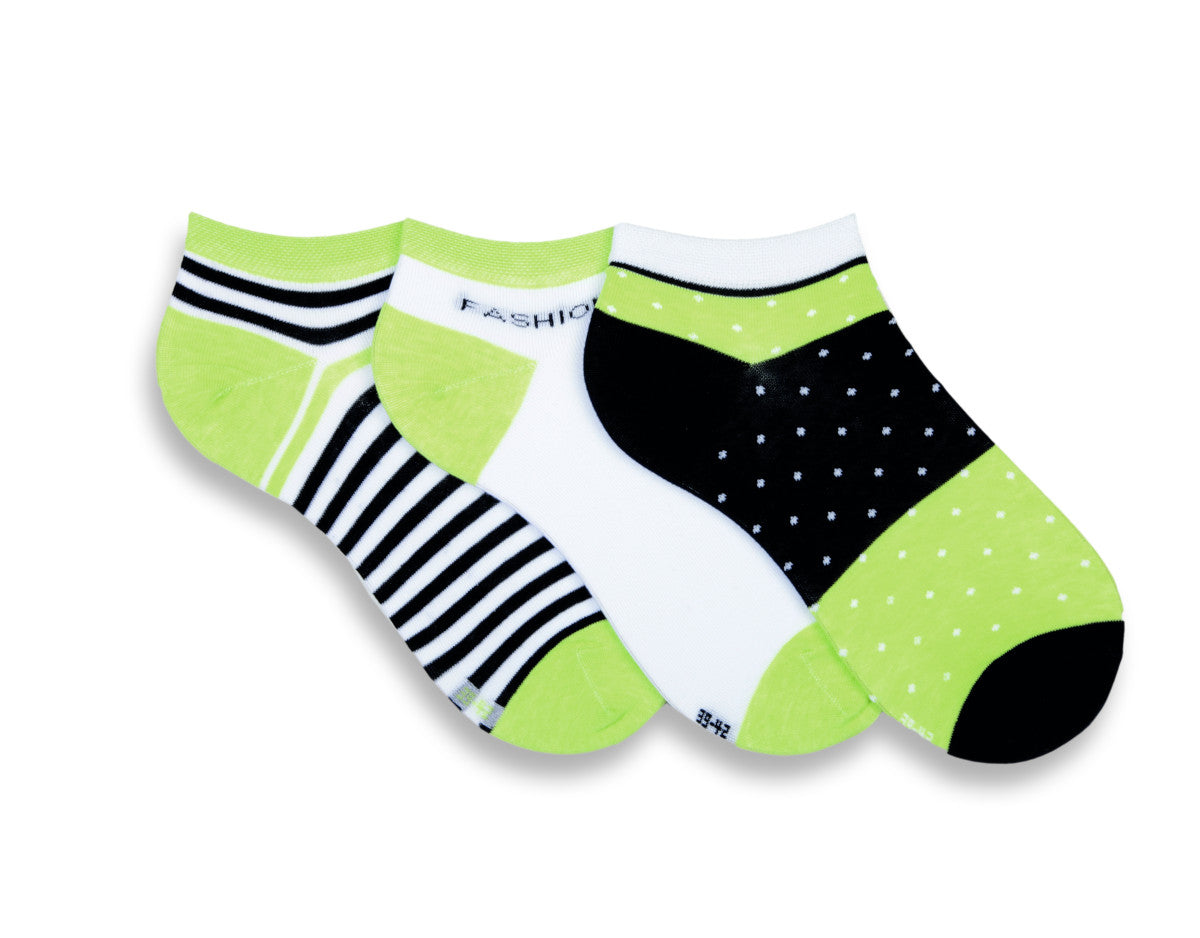 Sneakersocken Ringelmix | 3 Paar