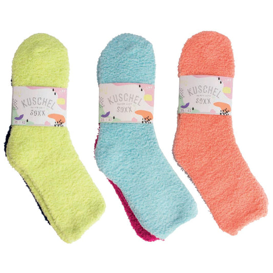 Kuschelsocken bunt | 2 Paar