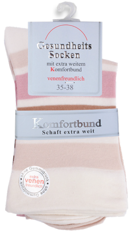 Gesundheitssocken mit Muster