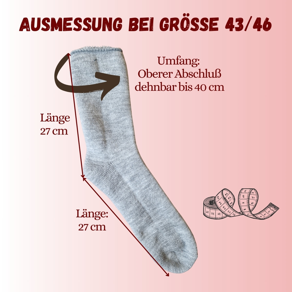 Wärmende Socken Mega Thermo | 2Paar