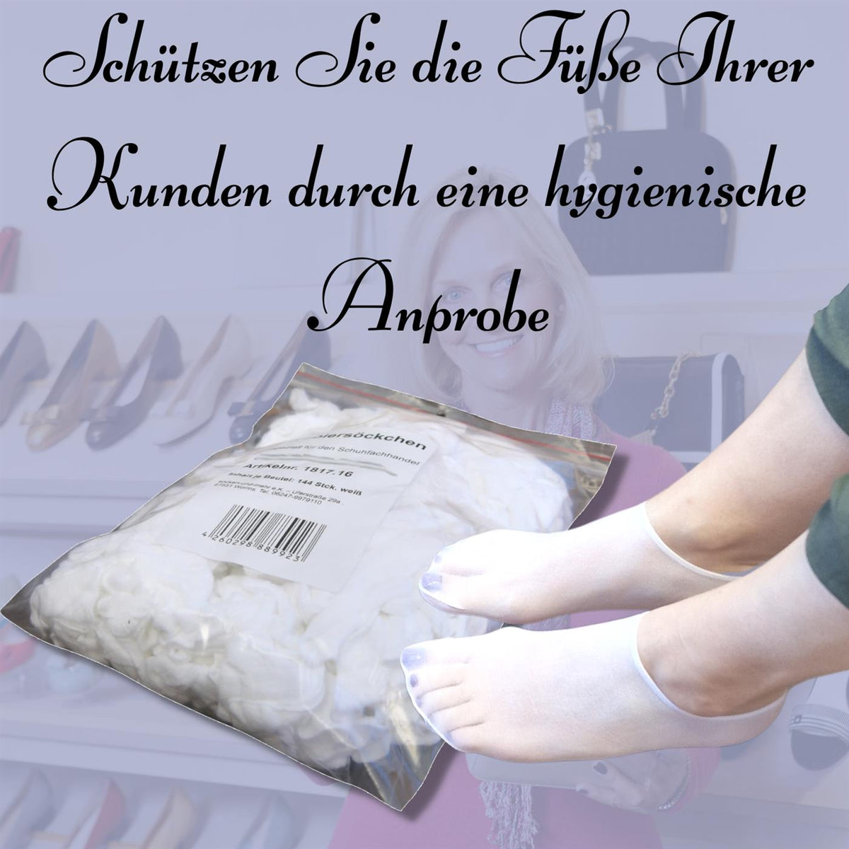 Bentini Probierstrümpfe | Probiersocken im Nachfüllbeutel