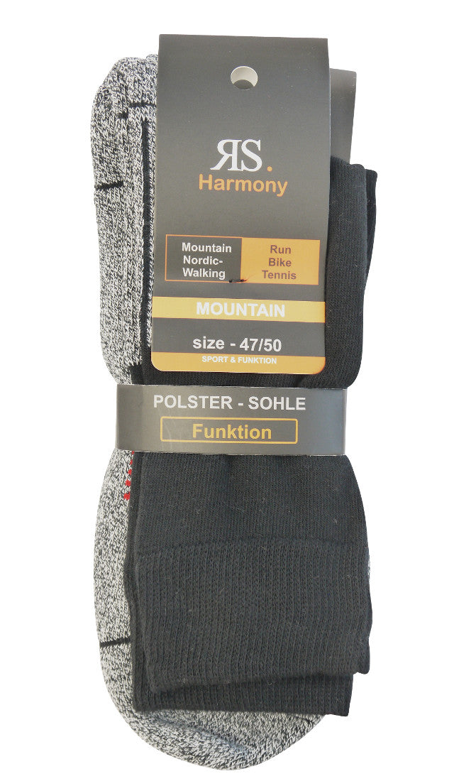 Sportsocken bis Übergröße mit bequemen Bund | 2Paar