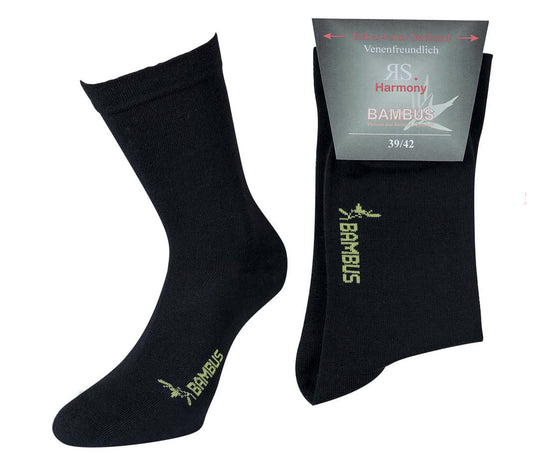 Bambus Viskose Socken weiter Bund | 2Paar