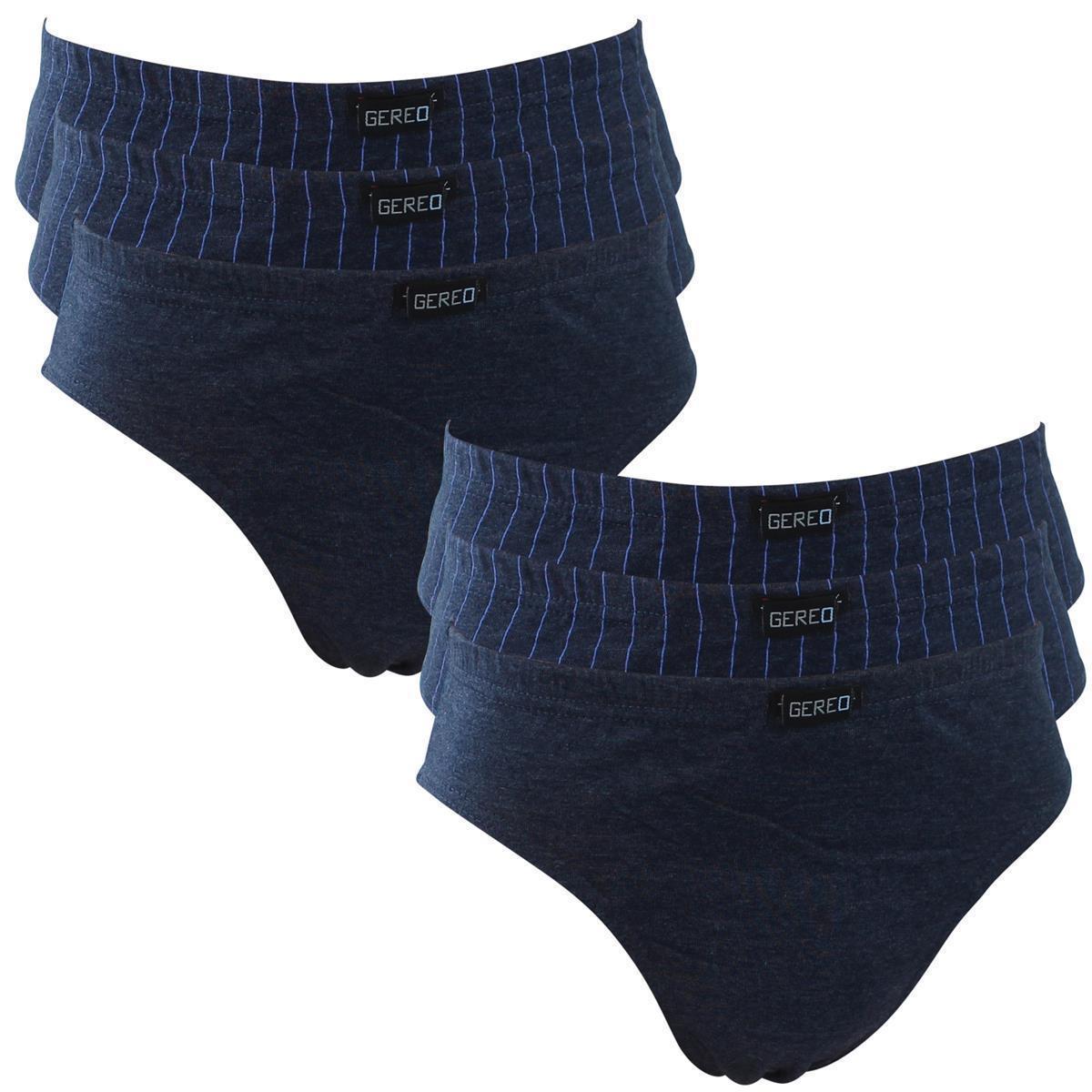 Herren Slip mit Streifen | 6 Stück