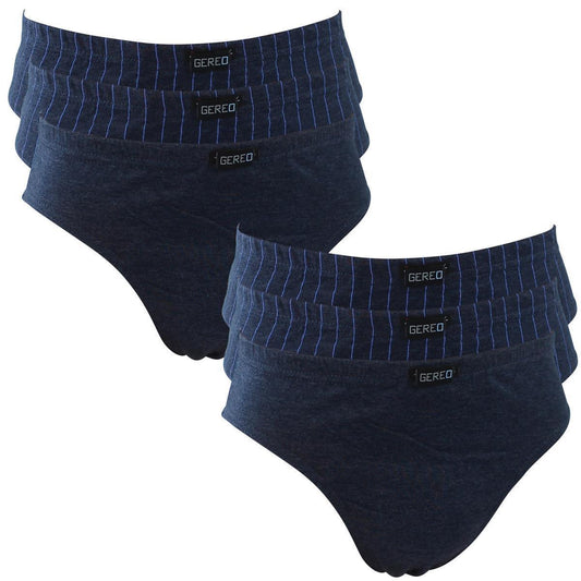Herren Slip mit Streifen | 6 Stück