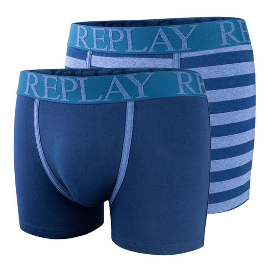 Männer Retro Shorts blau | 2er Pack