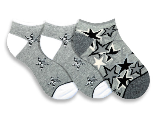 Sneakersocken für Kinder mit Sternen | 3 Paar