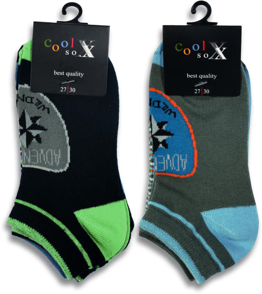 Jungen Sneakersocken | 3 Paar