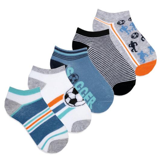 Bunte Sneakersocken Kinder | 5 Paar