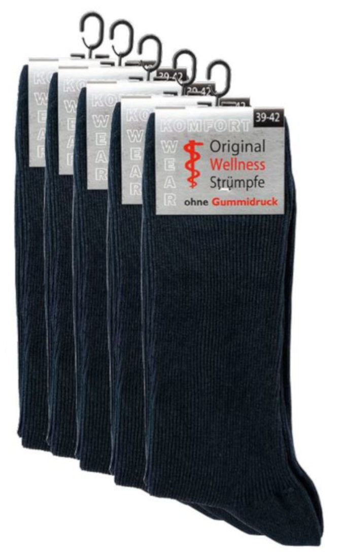 Socken ohne Gummidruck | 5 Paar