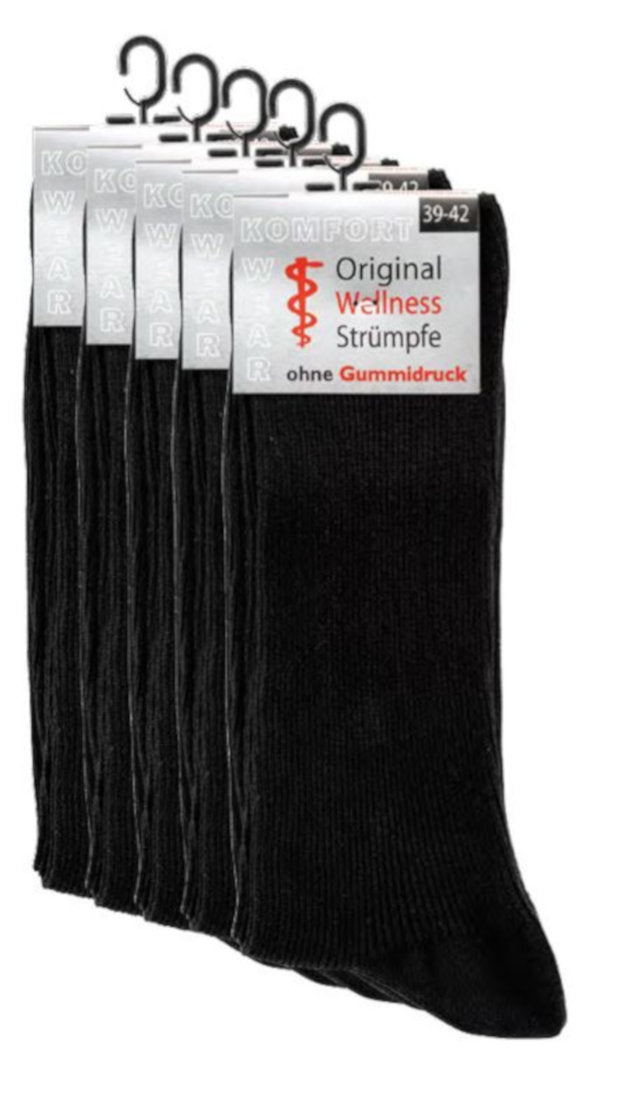 Socken ohne Gummidruck | 5 Paar