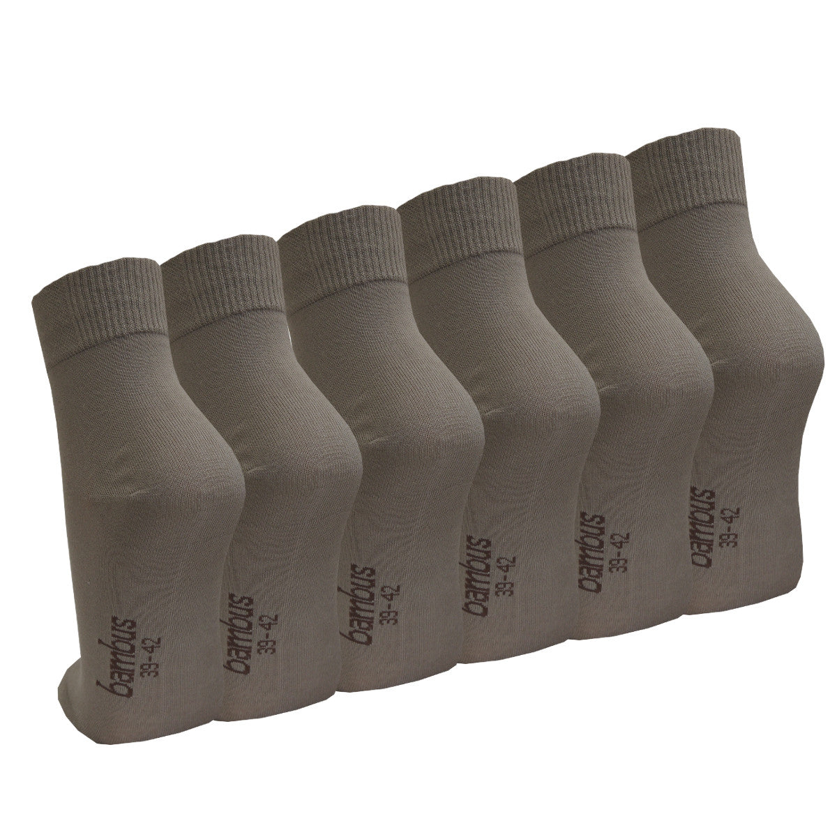 Kurzsocken mit Bambus für Damen | 6Paar