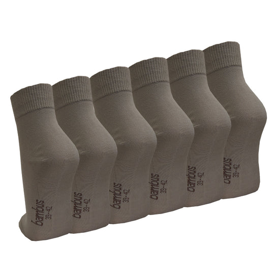 Kurzsocken mit Bambus für Damen | 6Paar