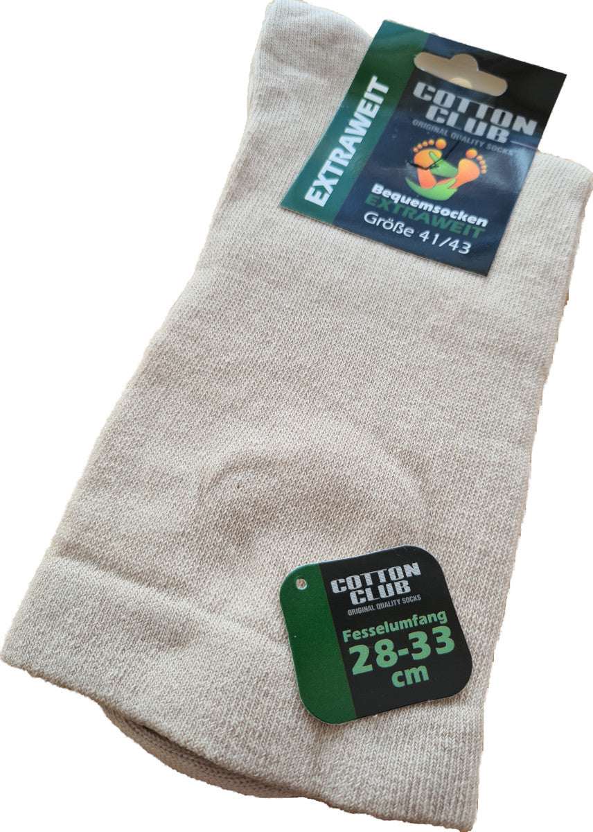 Bequeme Socken extra weit | 3 Paar