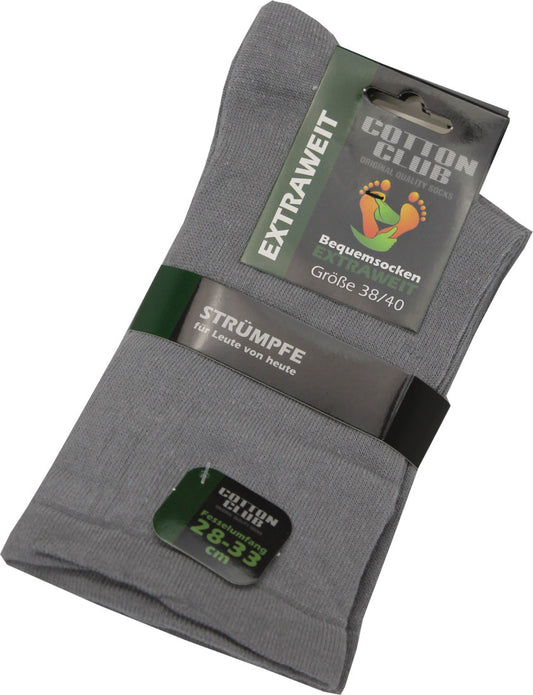 Bequeme Socken extra weit | 3 Paar