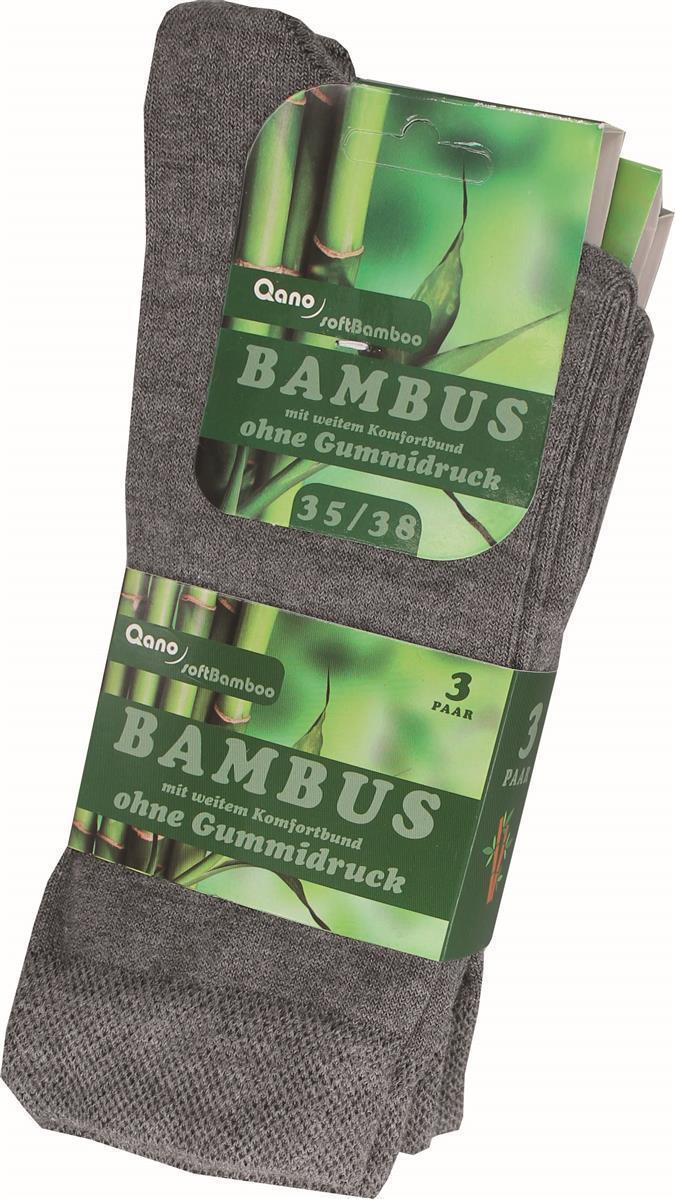 Bambus Socken ohne Gummi | 3 Paar