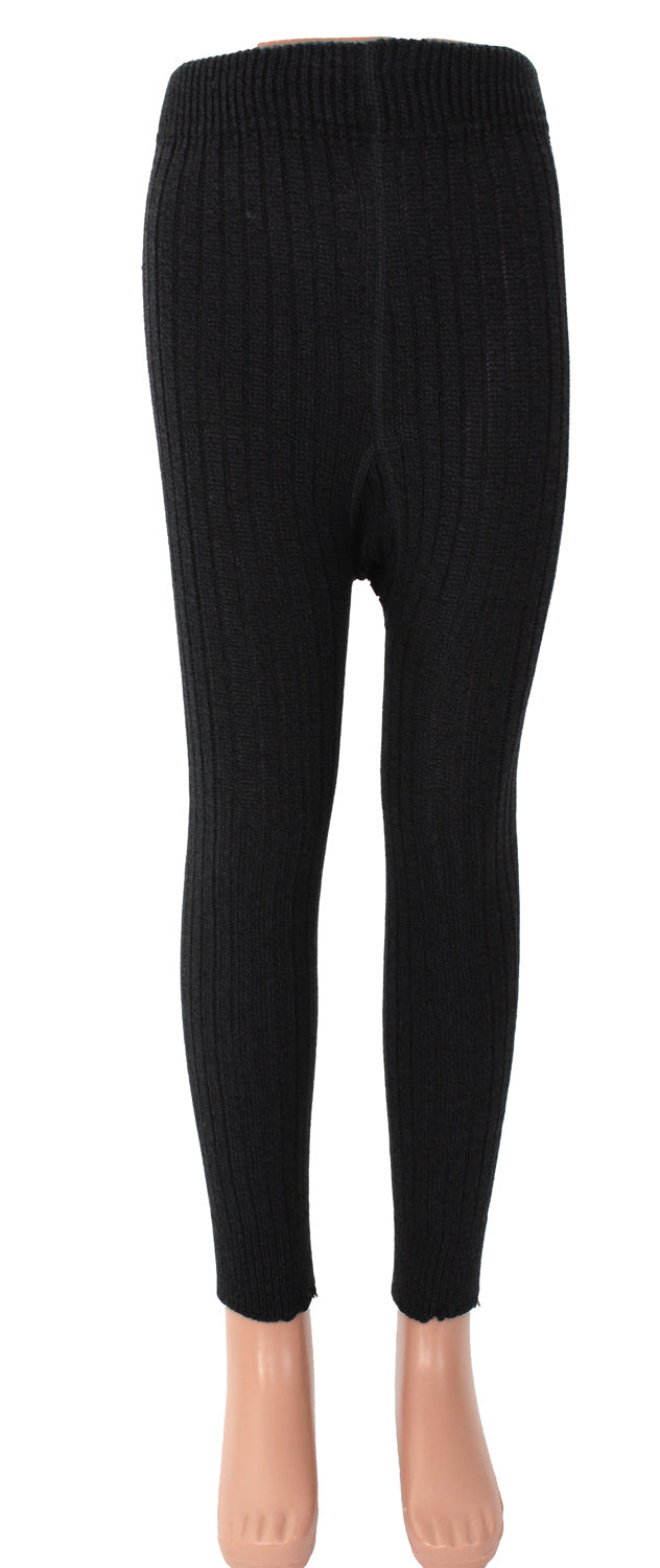 Unifarbene Leggings aus 100% Baumwolle