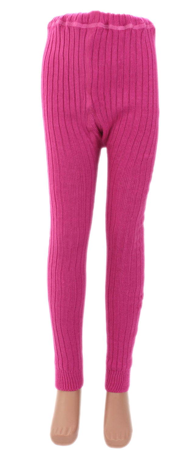 Unifarbene Leggings aus 100% Baumwolle