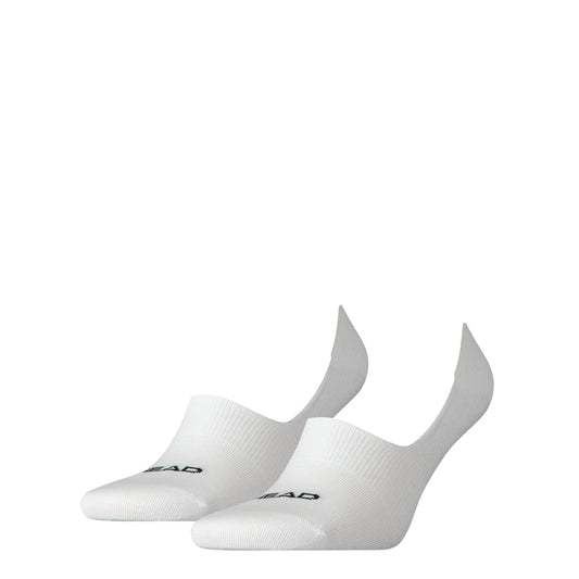 Weiße Füsslinge Head unisex | 2Paar