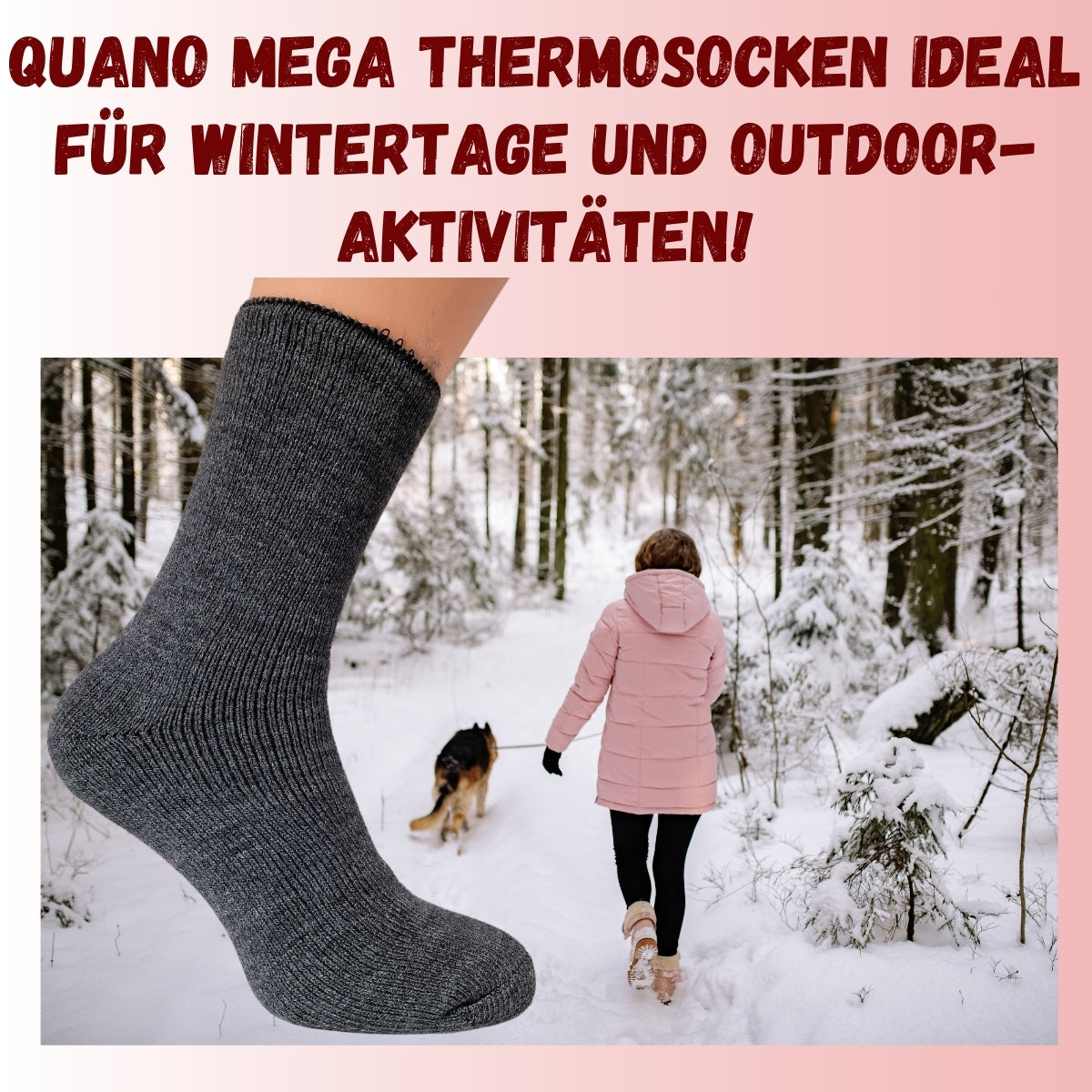 Wärmende Socken Mega Thermo | 2Paar