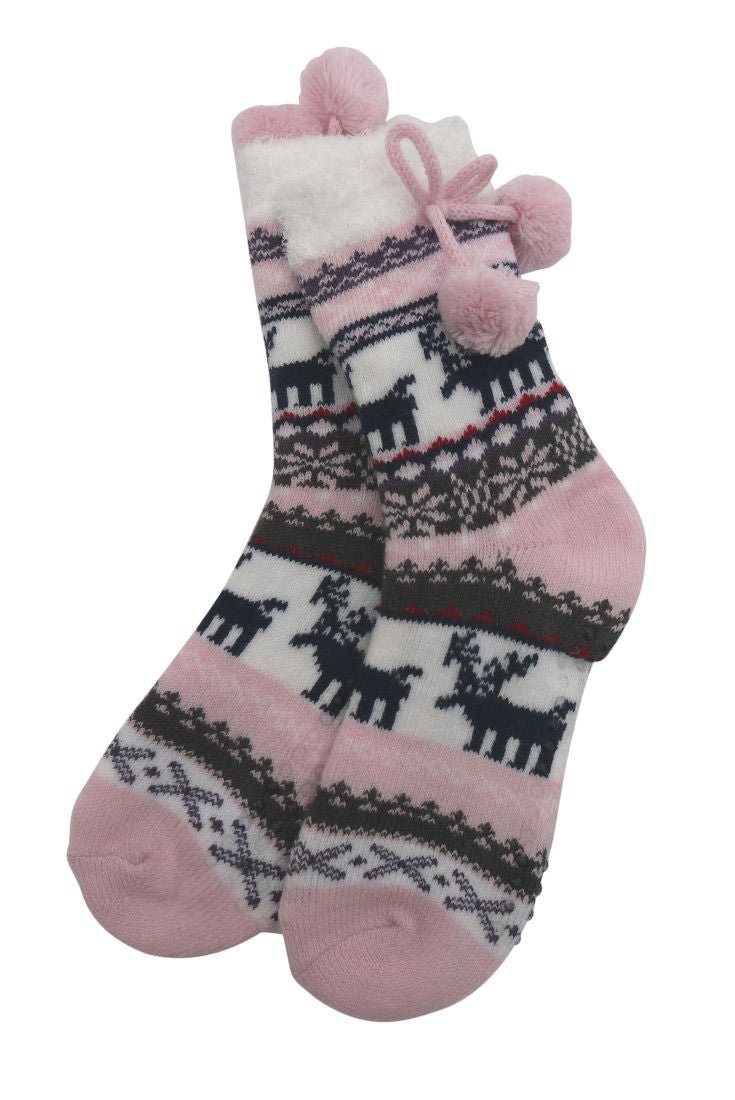 Kinder Home Socks mit Teddyinnenfutter