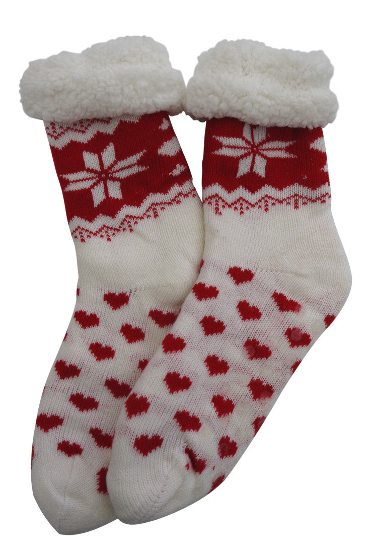 Home Socks mit Teddyinnenfutter für Kids/Teenager